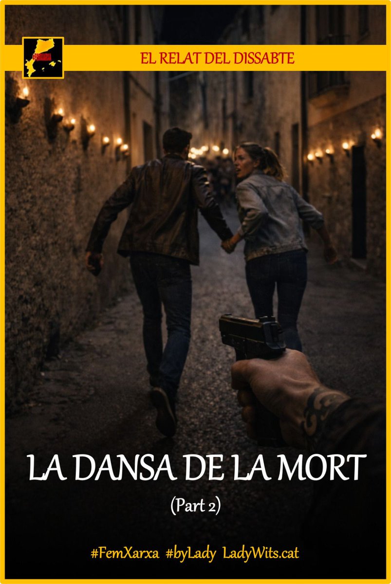 laxarxaxanante1's tweet photo. Ara sí que el relat de la @LADY_WITS comença a tenir sentit, no en teniu curiositat? 😉
LA DANSA DE LA MORT (Part 2)
Link: https://t.co/dpby5eeGV9
#ElRelatDelDissabte🔥 #byLady #FemXarxa #LadyRELAT #Konektadezagun #FemXarxaPV #YesScotland #Relats #Català🔥😈 https://t.co/SIt0Jic7B6
