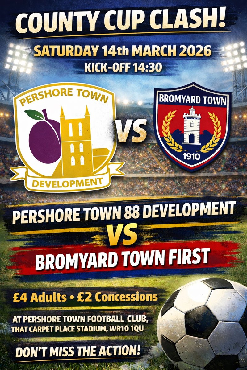 Pershore Town FC tweet media