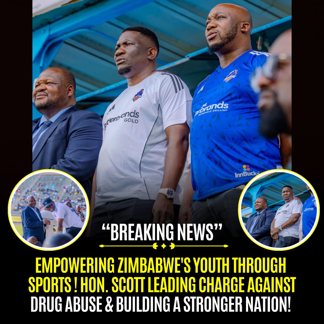 hon_pedzaiscott's tweet photo. Empowering Zimbabweβs youth through sports ποΈ! Hon. Scott leading the charge against drug abuse & building a stronger nation πͺ
Follow him on Instagram : https://t.co/VttpKYPpu4
@hon_pedzai_scott_sakupwanya @scott_kupa
#YouthEmpowerment #honscott https://t.co/lNsS2wHb9J