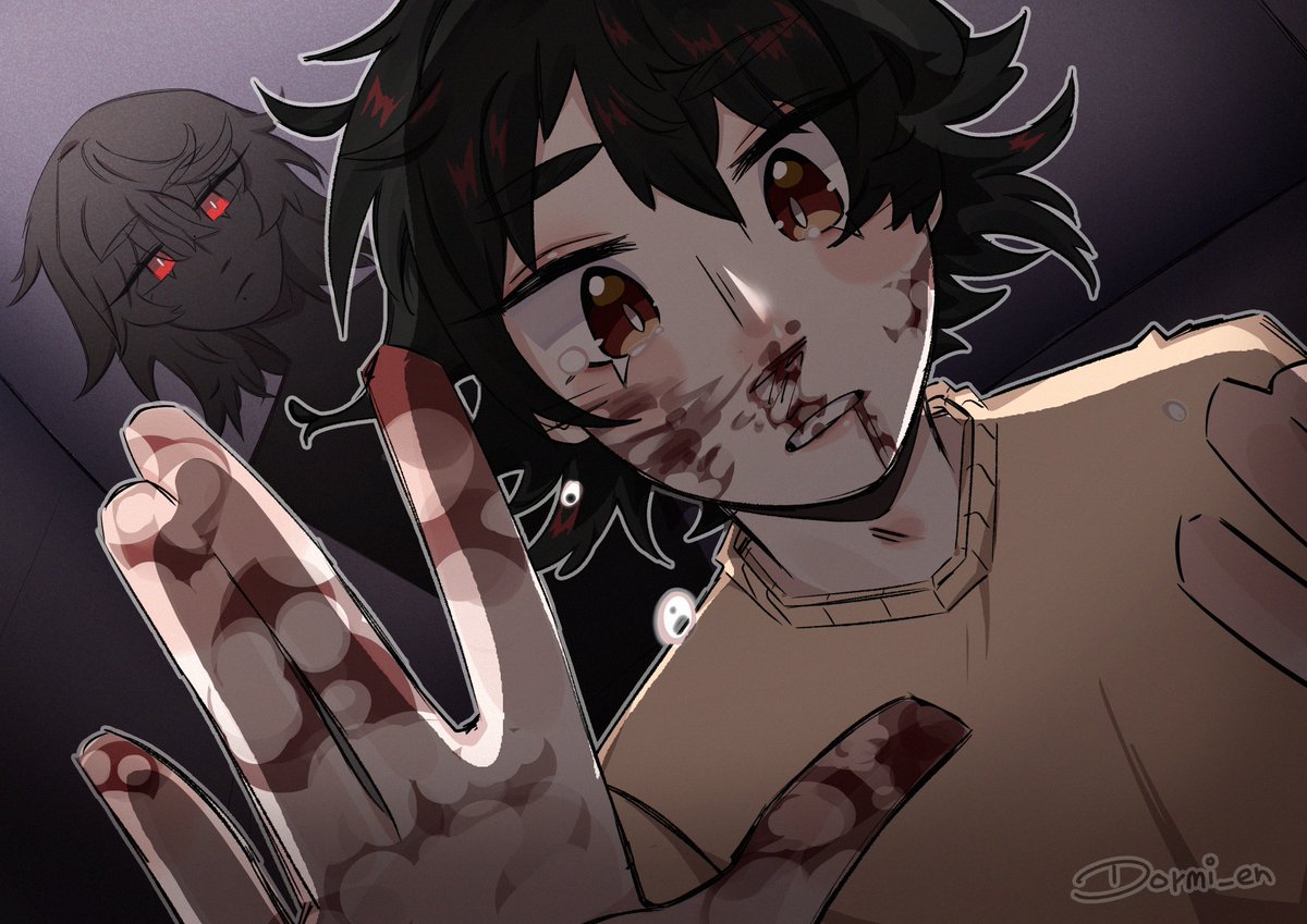 Dormi_en's tweet photo. 25.10.7 - Kind of a shit drawing but I wanted it FINISHED
.
"Ah!"
.
#oc https://t.co/V8I4CXse0B