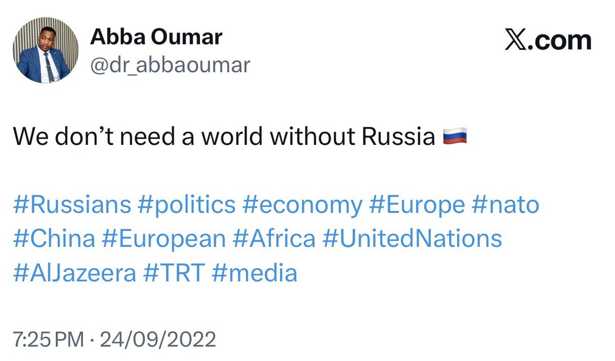 dr_abbaoumar's tweet photo. This was my prediction in 2022. Now European and west Asia are asking Russia for help even the USA 🇺🇸. https://t.co/IztFsBzjUU