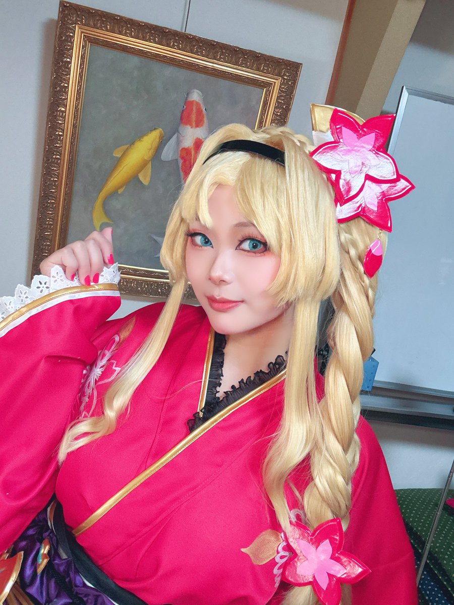 ゼタで参加してきました❤️ひと足早く夏を満喫〜🤭✨
 #春のグラブル浴衣併せ0314