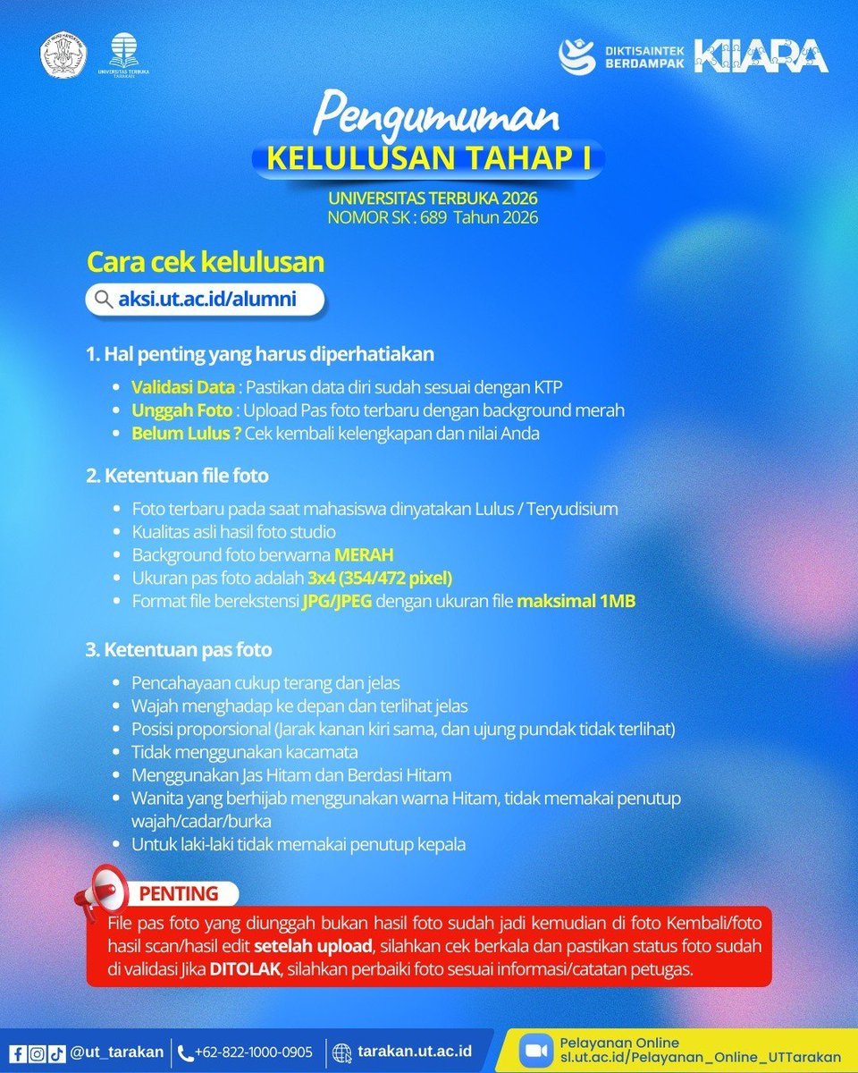 UT Menfess ๐จ๐ปโ๐๐ฉ๐ปโ๐ Base Universitas Terbuka tweet media