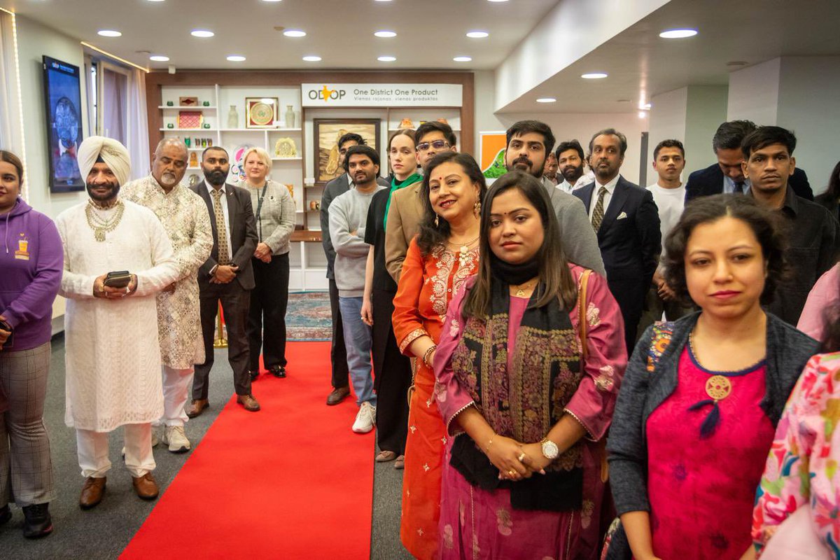 Embassy of India in Lithuania tweet media