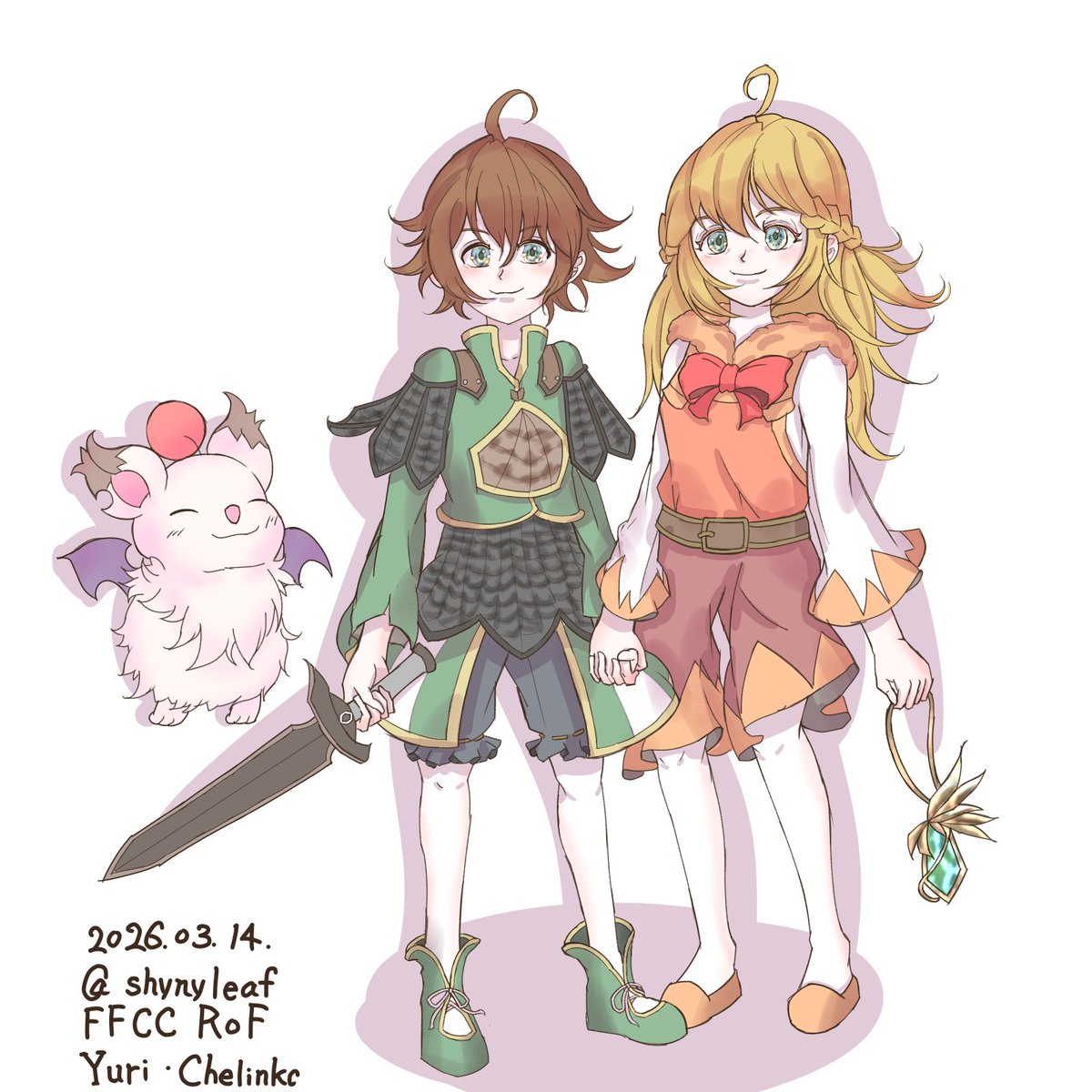 shynyleaf's tweet photo. #FFCC #ファイナルファンタジークリスタルクロニクル
Yuri, Chelinka✍️📑 https://t.co/7tKWZg0jG7