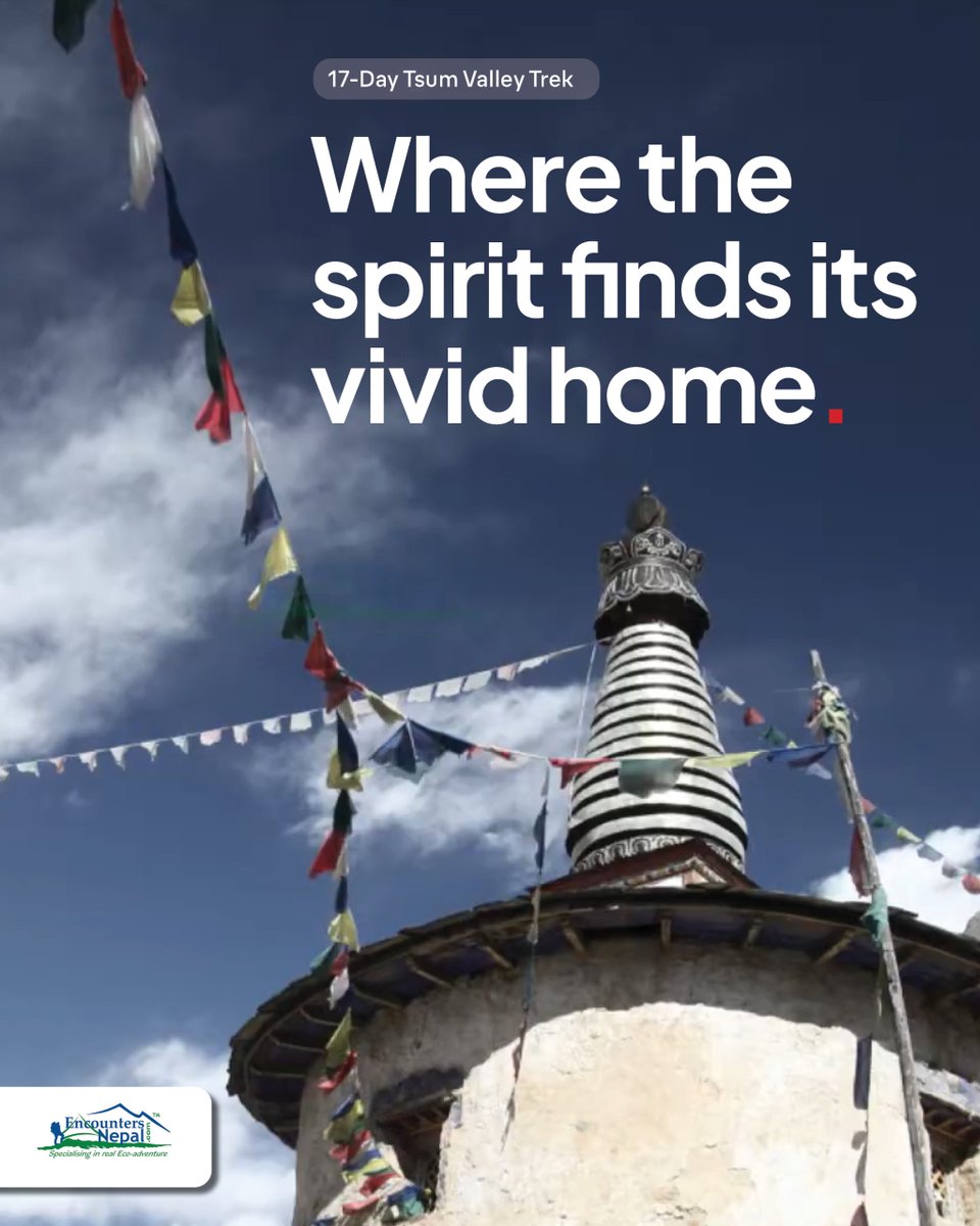 rishinepal's tweet photo. @encountersnepal THE VALLEY THAT TIME FORGOT! 🏔️

👉 Claim your spot in the Hidden Valley: https://t.co/PA2GLVtOV4

#TsumValley #HiddenHimalayas #BucketList2026 #NepalTrekking #Spirituality #EcoTravel #EncountersNepal #OffTheBeatenPath #GaneshHima https://t.co/FvXQ0wOQbq