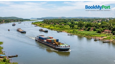 bookmyport's tweet photo. #IWBMP -
 BookMyPort is dedicated to expanding India’s maritime reach. We are committed to promoting inland waterways as a logistics solution for a sustainable, efficient future. Join us in moving India forward
#Logistics #InlandWaterways #Sustainability #SupplyChain #BookMyPort https://t.co/r3xriZ6AXZ