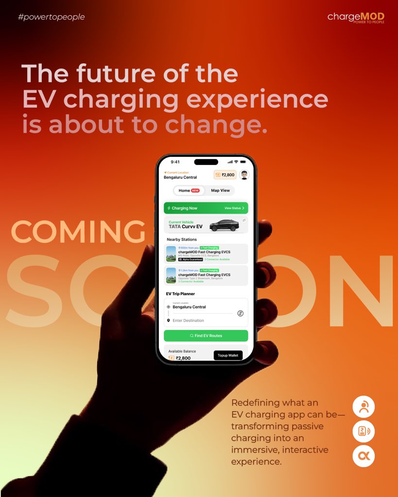 chargeMOD_IN's tweet photo. A smarter way to charge is arriving ⚡
Alpha App.
Stay tuned🤍 https://t.co/vvvG94ZDi7