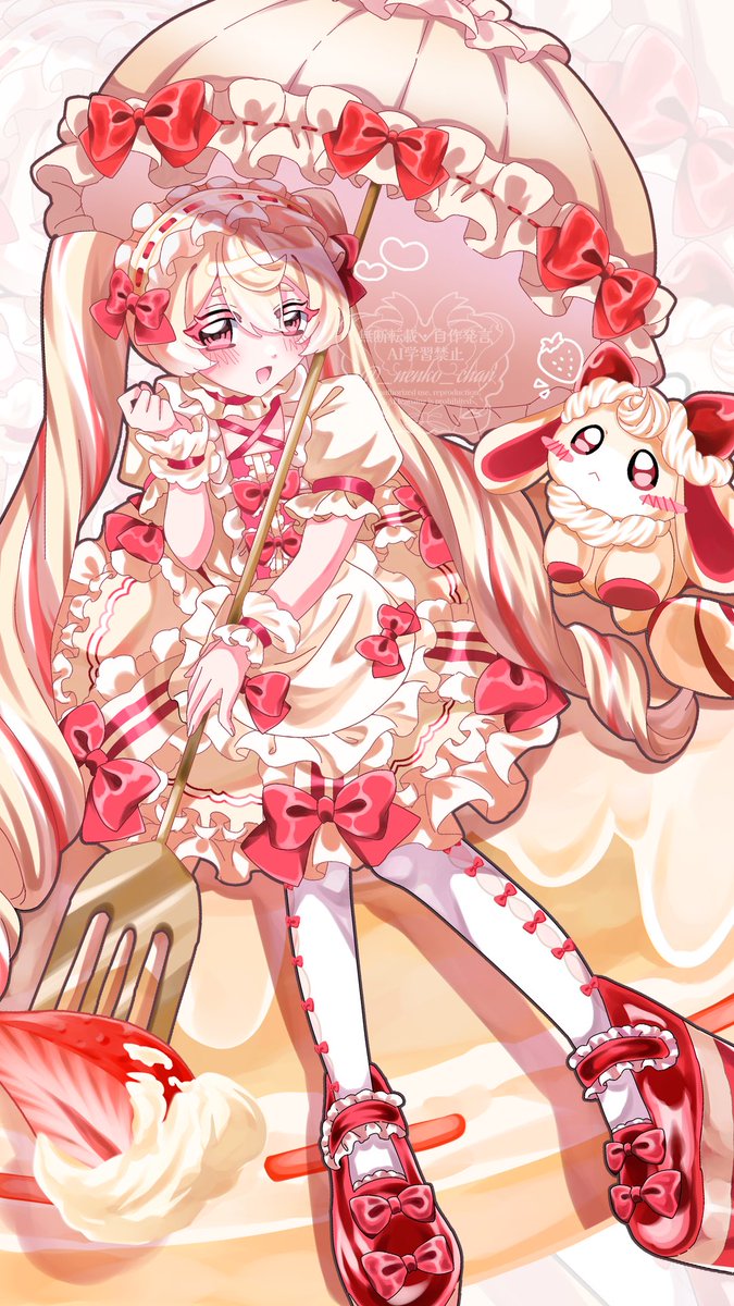 🍰🎀🍓

#OC #イラスト