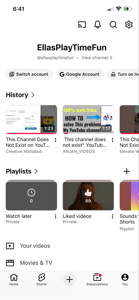 TraumaTher1's tweet photo. @TeamYouTube Can anyone please help? This is my 8 year olds channel and she’s been working so hard for so long and she was at 910 followers and this morning is disappeared! I don’t know how to get it back! She will be devastated! I know her channel is small in comparison to so many others… https://t.co/gIMrCusiVb