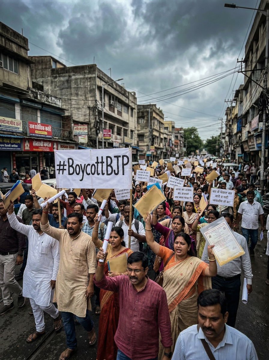 AITCBikash's tweet photo. Why has MGNREGA not been resumed in Bengal despite Supreme Court orders? #BoycottBJP https://t.co/kKkRbWFmlz
