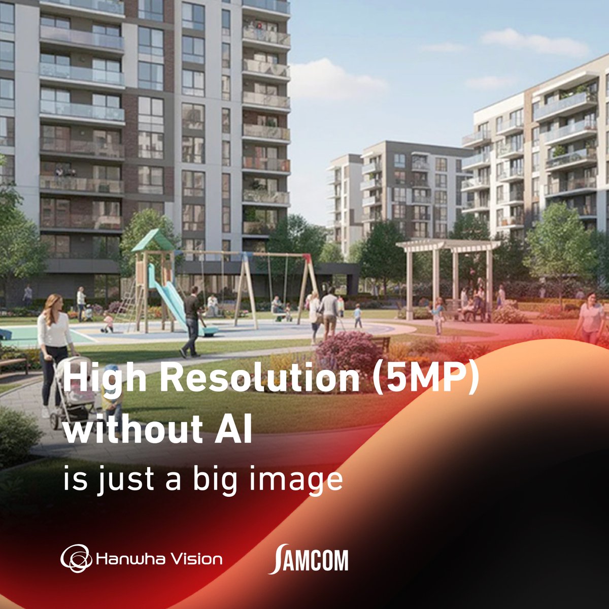 SAMCOMUAE's tweet photo. Don't just settle for pixels; look for intelligence behind the lens. 🧠
 This isn't just a recording device; it’s a proactive system that utilizes its Dual NPU to analyze every frame in real-time.

 #HanwhaVision #SAMCOM #SmartSecurity https://t.co/AZgajjB1po