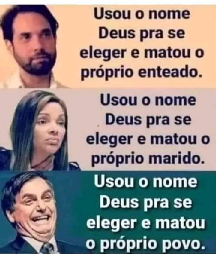 Corra de quem usa o nome de Deus em vão...