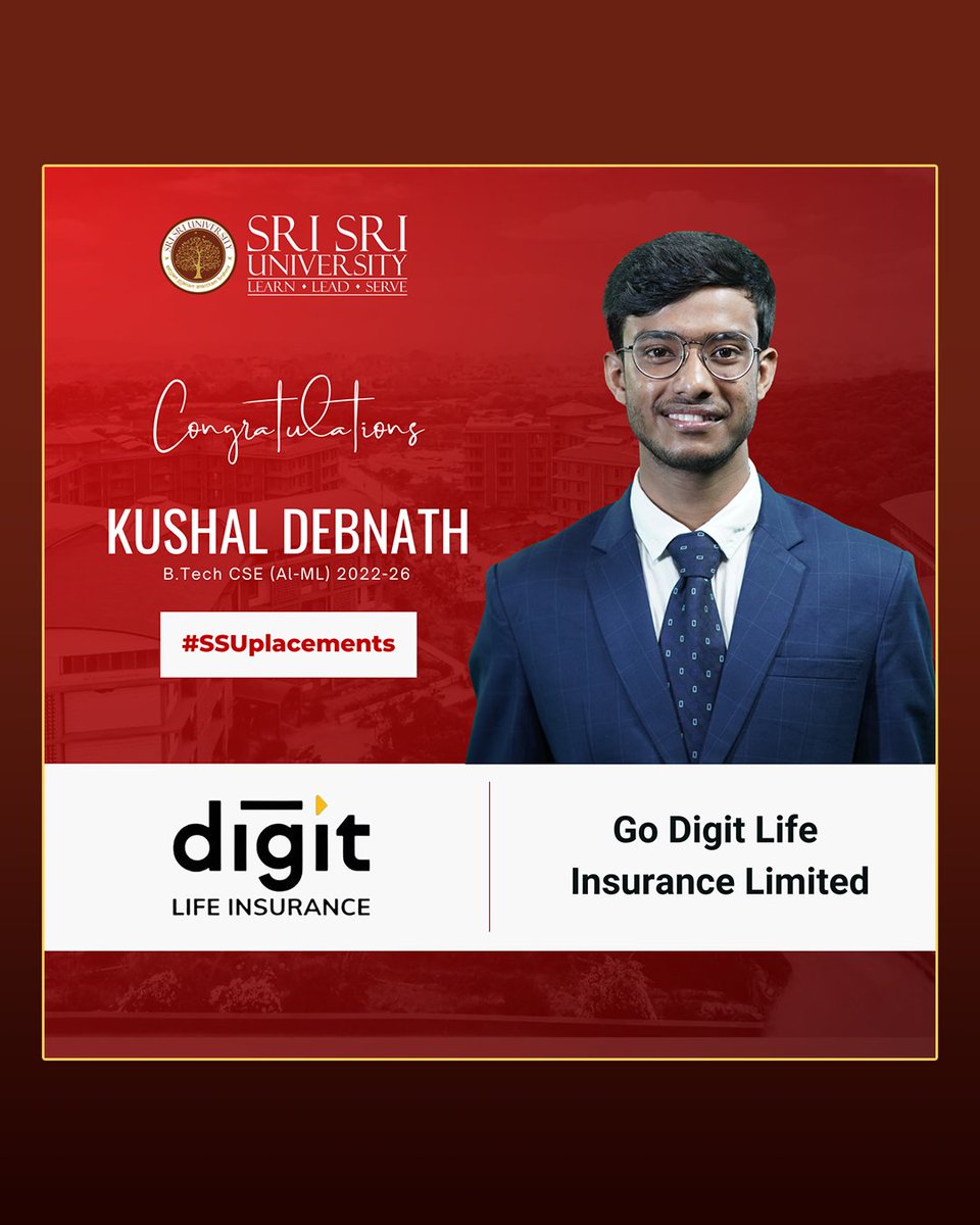 Sri Sri University tweet media