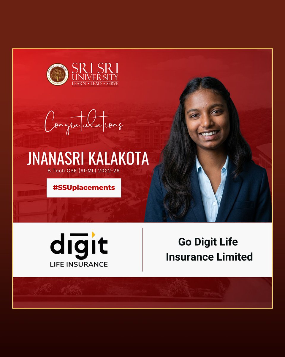 Sri Sri University tweet media