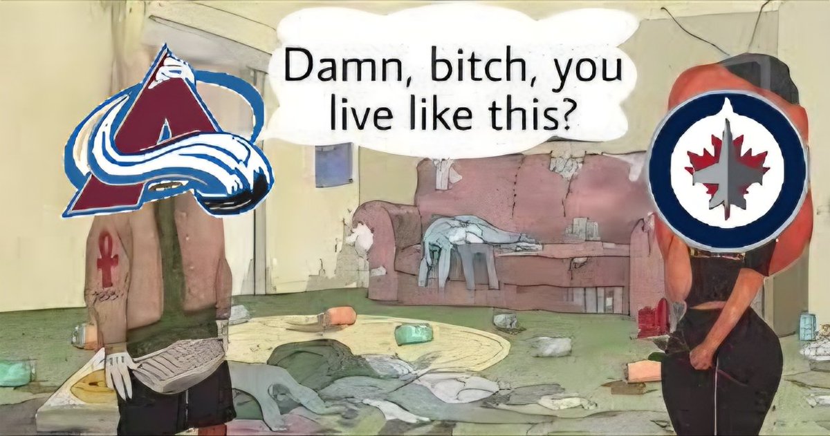 Avs gameday in Winnipeg
