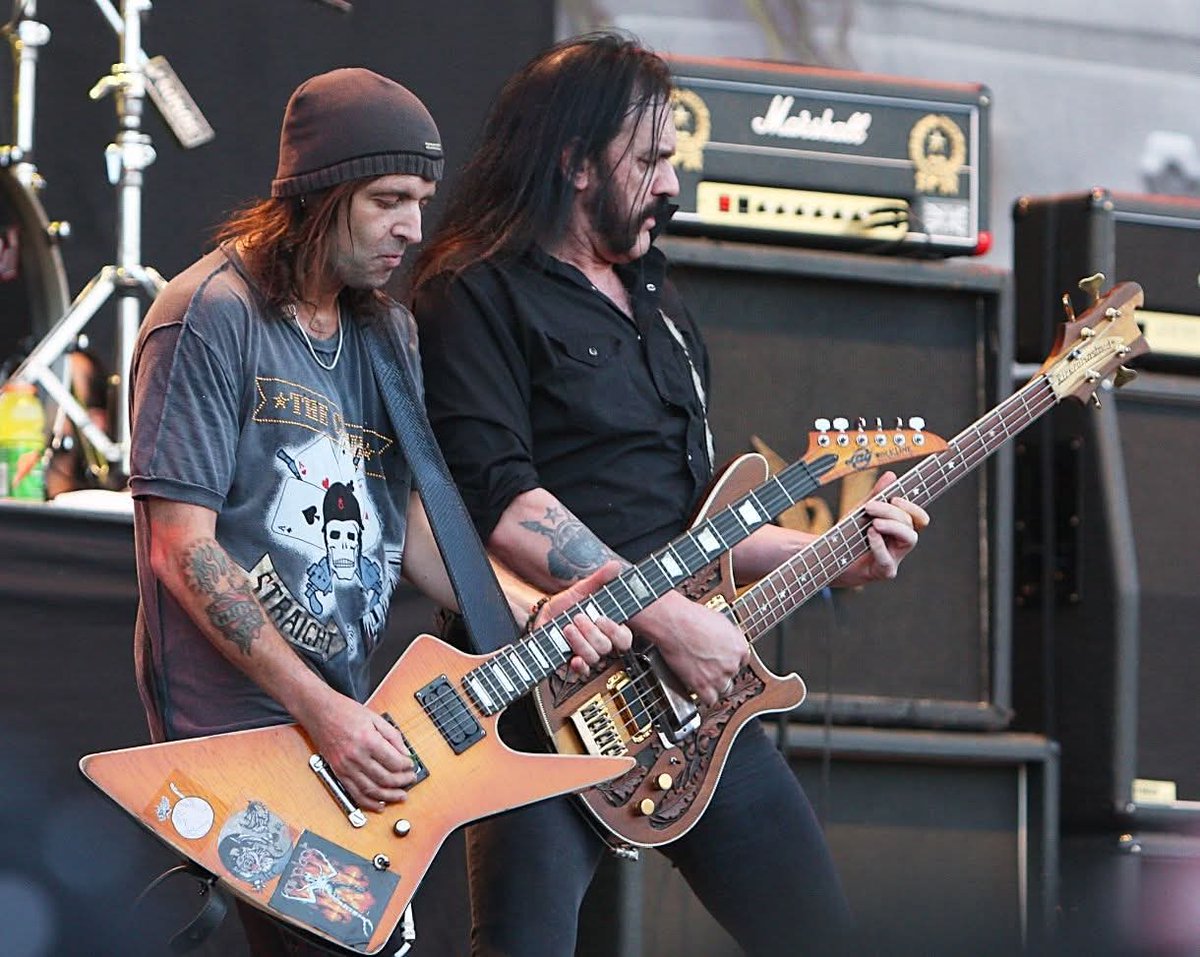 birgerstoffer66's tweet photo. Phil Campbell &amp; Lemmy Kilmister 
🤘🤘🤘 https://t.co/QI6hJLInca
