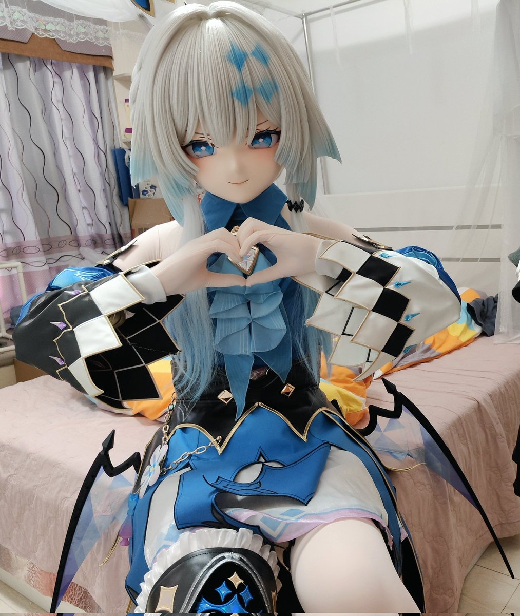 WilksFI's tweet photo. 比个心😉

#kigurumi #刻律德菈 https://t.co/Ef9IYhiNrC