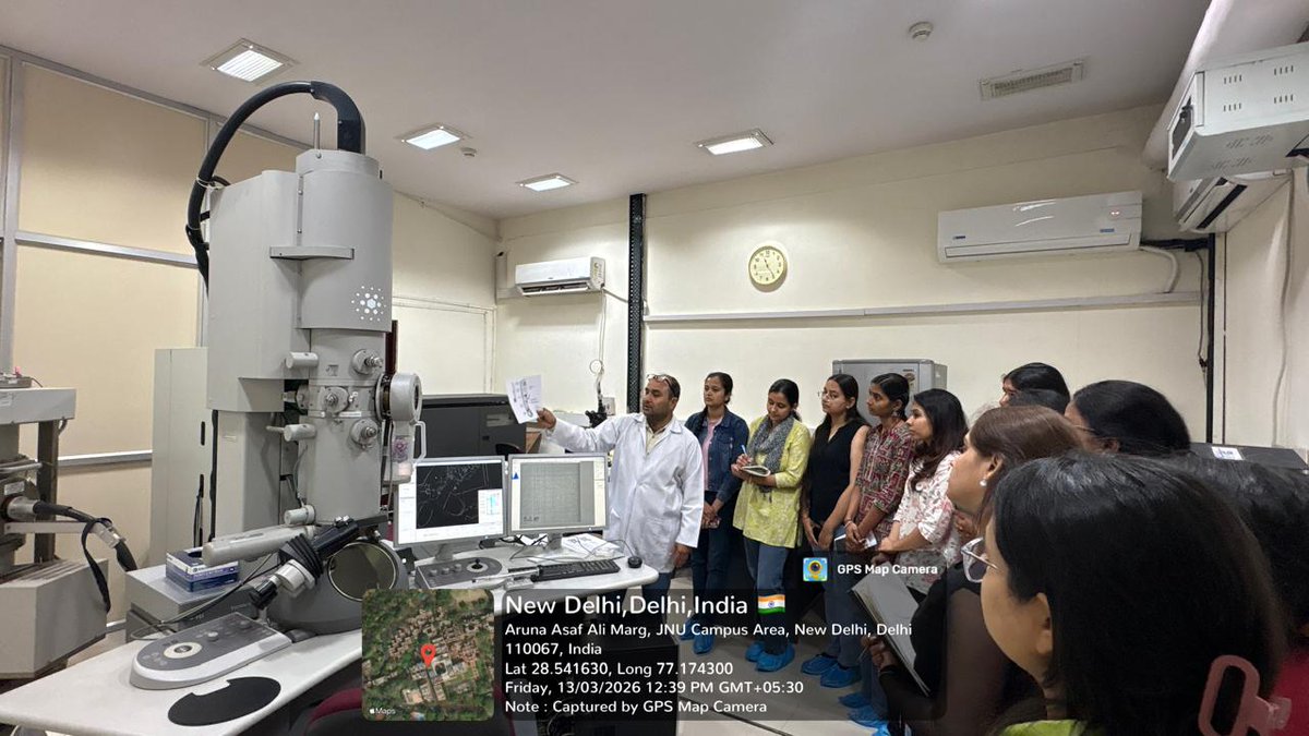 GcbsTaru's tweet image. Students of the Department of Botany, Gargi College, visited the National Institute of Immunology on March 13, 2026 for an academic trip to gain exposure to advanced research and laboratory facilities.

#gcbs#GargiCollege#BotanyDepartment