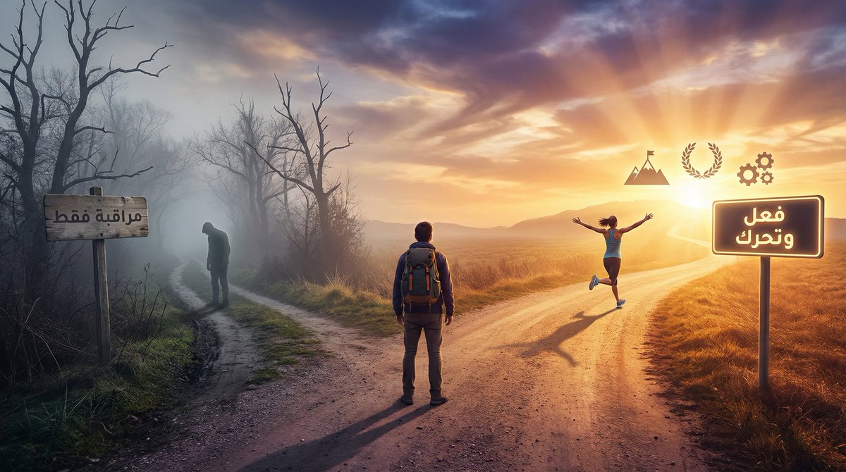 هل هناك أمر في حياتك متوقف لا يتقدم؟ السر بسيط: أنت لا تفعل شيئاً تجاهه! اختر هدفاً صغيراً، ضع خطة مبسطة، وابدأ التحرك الآن. المراقبة وحدها لا تغير الواقع، الفعل هو ما يحرك المسار. ⏳🏃‍♂️ 

<a href="/salrashed/">صلاح صالح الراشد</a> 
#خذها_قاعدة 
الموسم 12
الحلقة 25