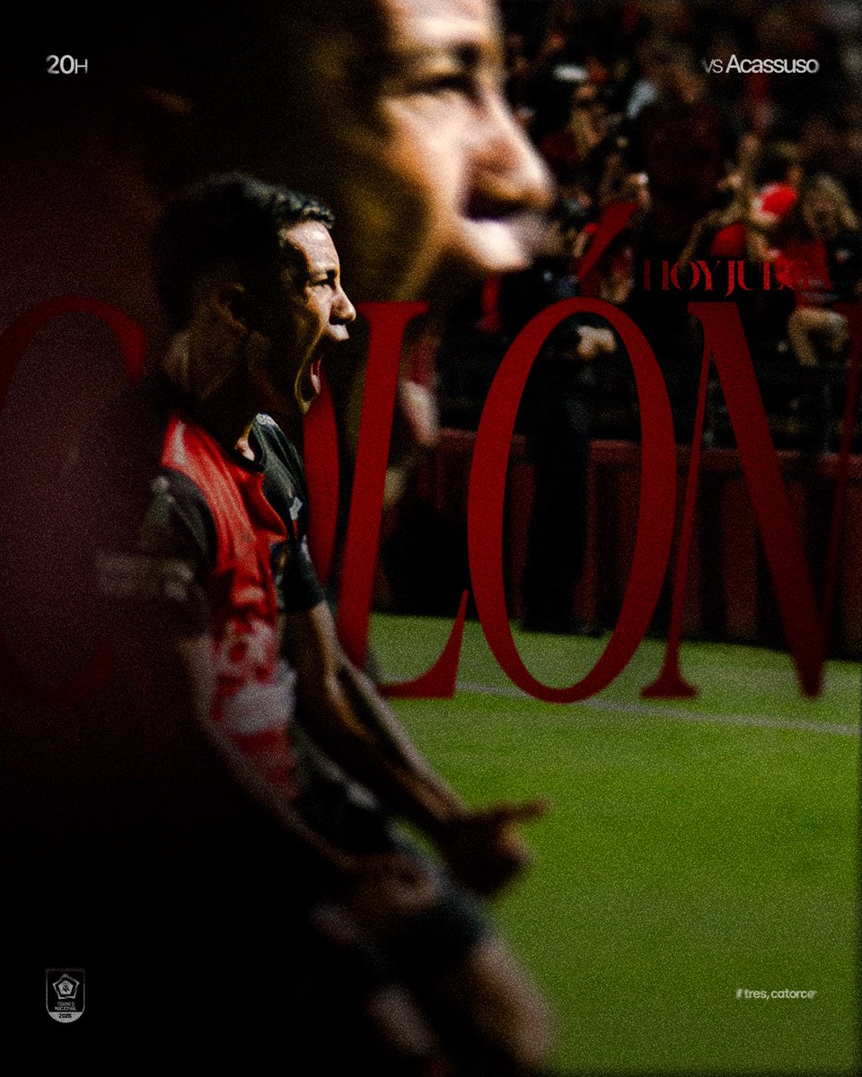 ❤️🖤 HOY JUEGA EL ÚNICO CAMPEÓN DE LA CIUDAD ⭐️

vs Acassuso
Fecha: | Sábado 14/3 |
> Horario: 20hs
TV: LPF play

¡VAMOS NOSOTROS! 

trescomacatorce.st

#ColonDePie ❤️🖤