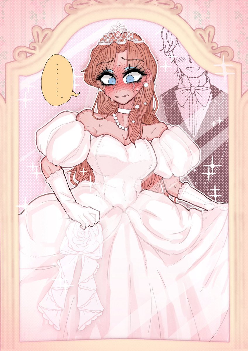 男がフリフリなプリンセスラインドレス(クソデカパフスリーブ)を着せられるニッチ性癖イラストを、孤独に描き続けてる人間だっているんですよ 