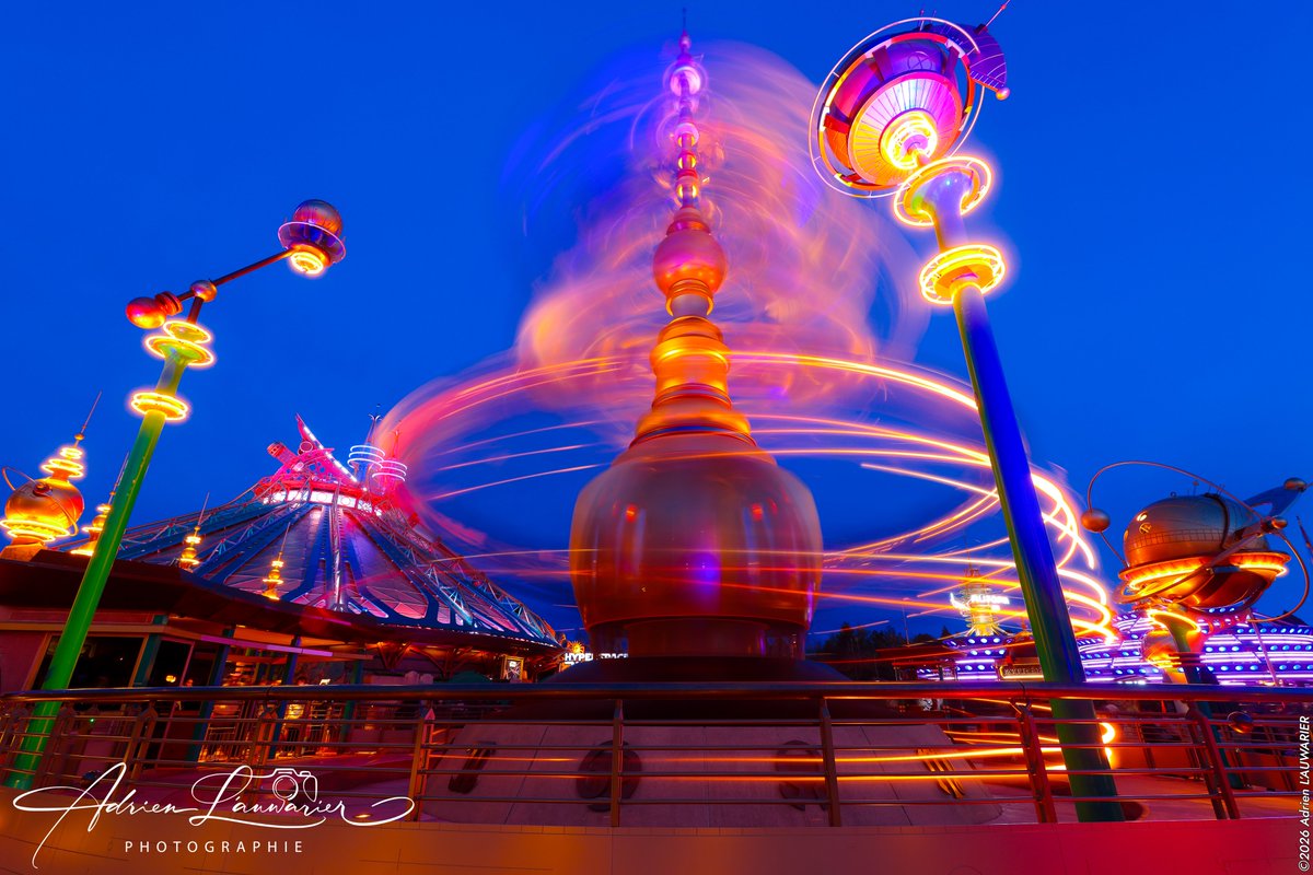adrienlauwarier's tweet photo. ✨ ORBITRON 🪐
#DisneylandParis 💫 #DisneyParks
📍Parc Disneyland, Discoveryland @DisneylandParis 

📸©2026 @adrienlauwarier https://t.co/0Rfic97gJC