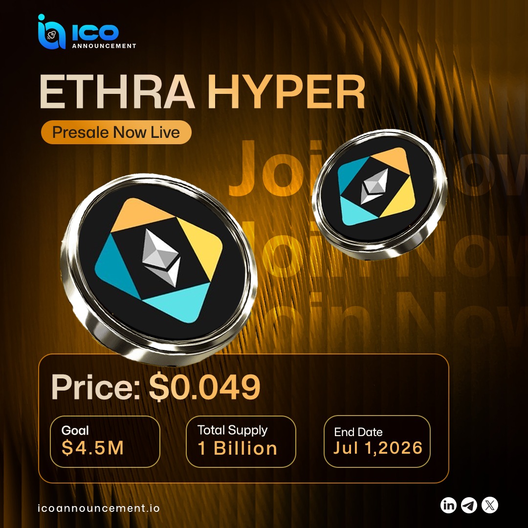 ICO Announcement tweet media