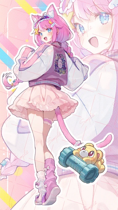 るみんちゃんのR6Sのスカジャンを来たお姿をパシャリさせていただきました! 大好きなるみんちゃんとR6Sのお写真を担当させていただけてとても嬉しかったです! R6Sのお茶目エイプリルフールイベント要素も沢山詰まった新るみんちゃんのお姿も尊い……( * ꒦ິ꒳꒦ີ