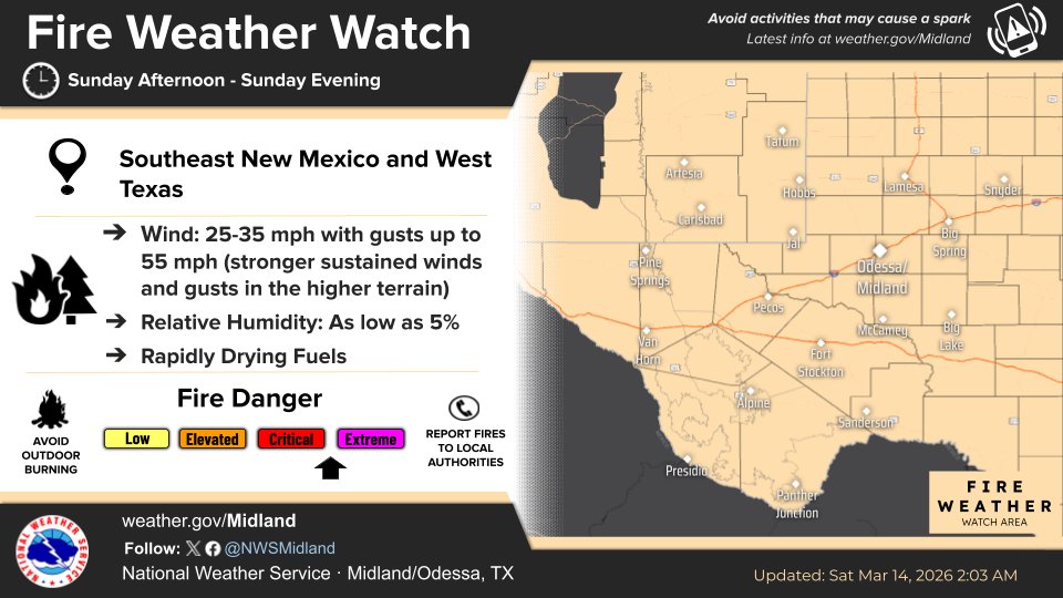NWS Midland tweet media