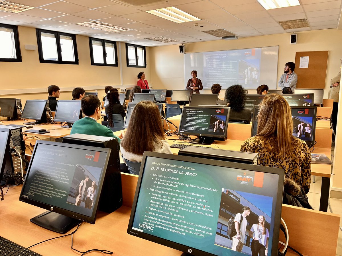 UEMC's tweet image. │🧭 Orientación│Los futuros estudiantes de #ADE, #Derecho, #IOI, #Informática y Publicidad ponen en marcha la digitalización y expansión de una bodega familiar 🍇 con más de 50 años de historia. 
Descubre cómo cada grado aporta al crecimiento de un negocio real.
