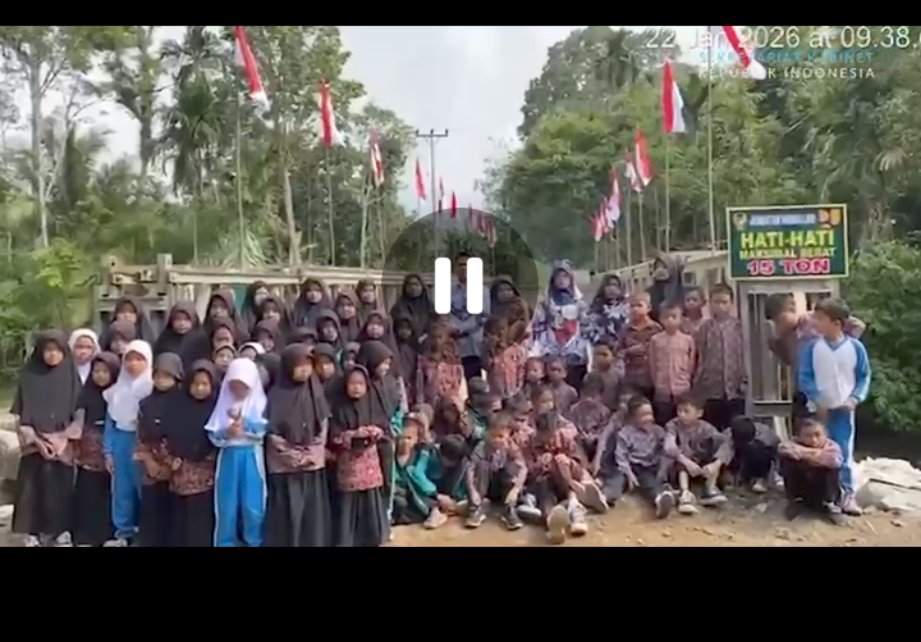 GERAK CEPAT UNTUK NEGERI Bapak Presiden meresmikan scr serempak pembangunan 218 jembatan di desa dn daerah yg membutuhkan..
<a href="/YandriSusanto/">Yandri Susanto</a>
@KemenseknegRI 
<a href="/bpsdmkemendesa/">Bpsdm Kemendesa</a>
#TerimakasihBapakPresiden
#GerakCepatUntukNegeri
#JembatanUntukRakyat
#KementerianDesaPDT
#TPPKerjaBerdampak