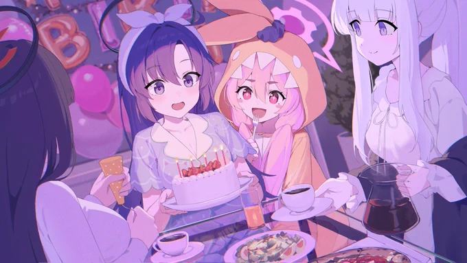 ユウカお誕生日おめでとう #ブルアカ