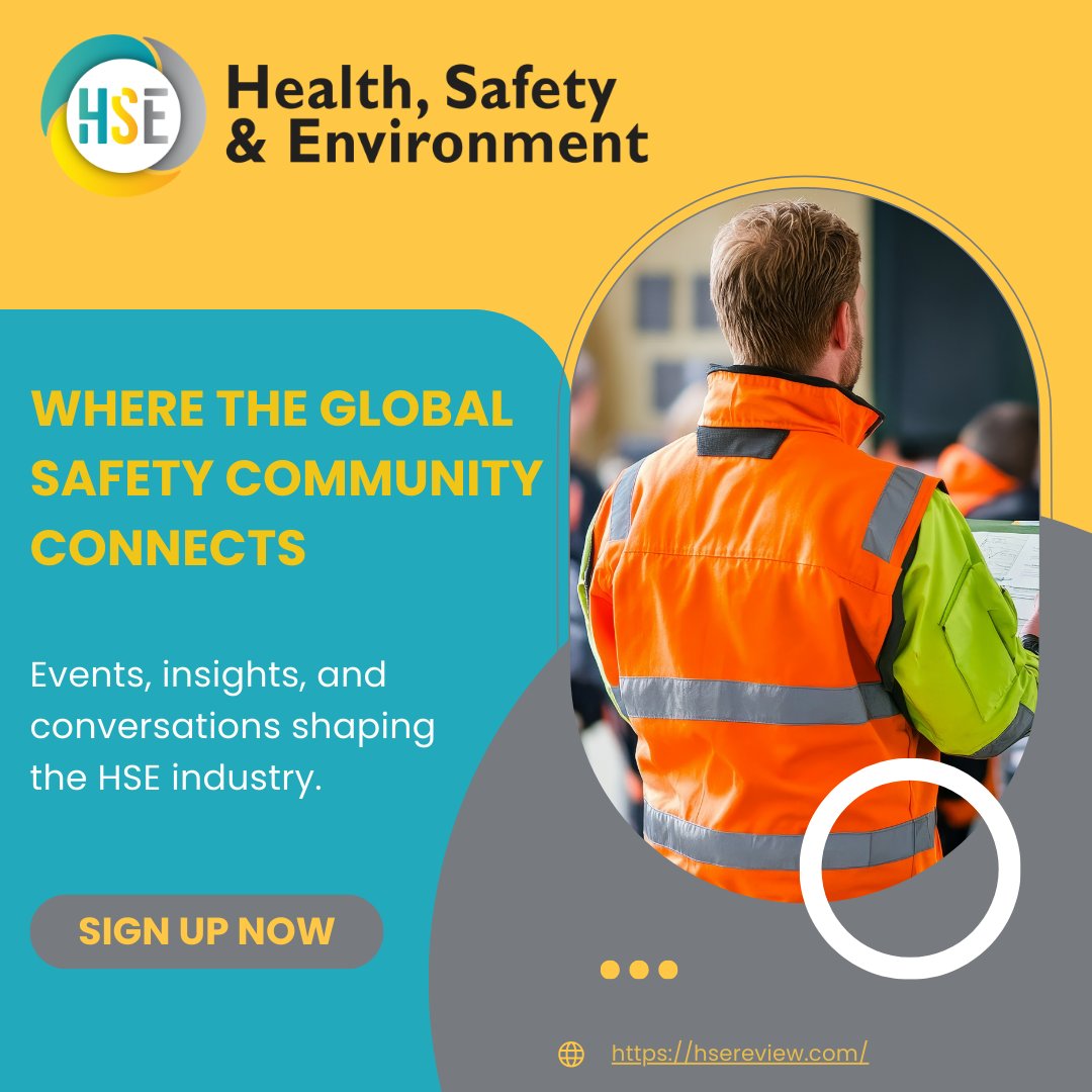 Across the HSE industry, conferences and forums drive key conversations on safety and risk management.
HSE Review Events connect professionals &amp; leaders shaping workplace safety.

Stay updated on events and insights—subscribe: zurl.co/HvjzA

#HSEReview