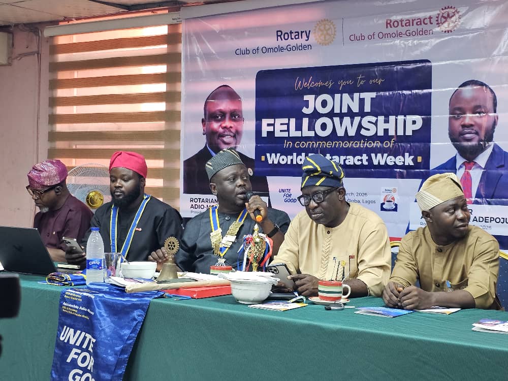 Rotary Club of Omole-Golden tweet media