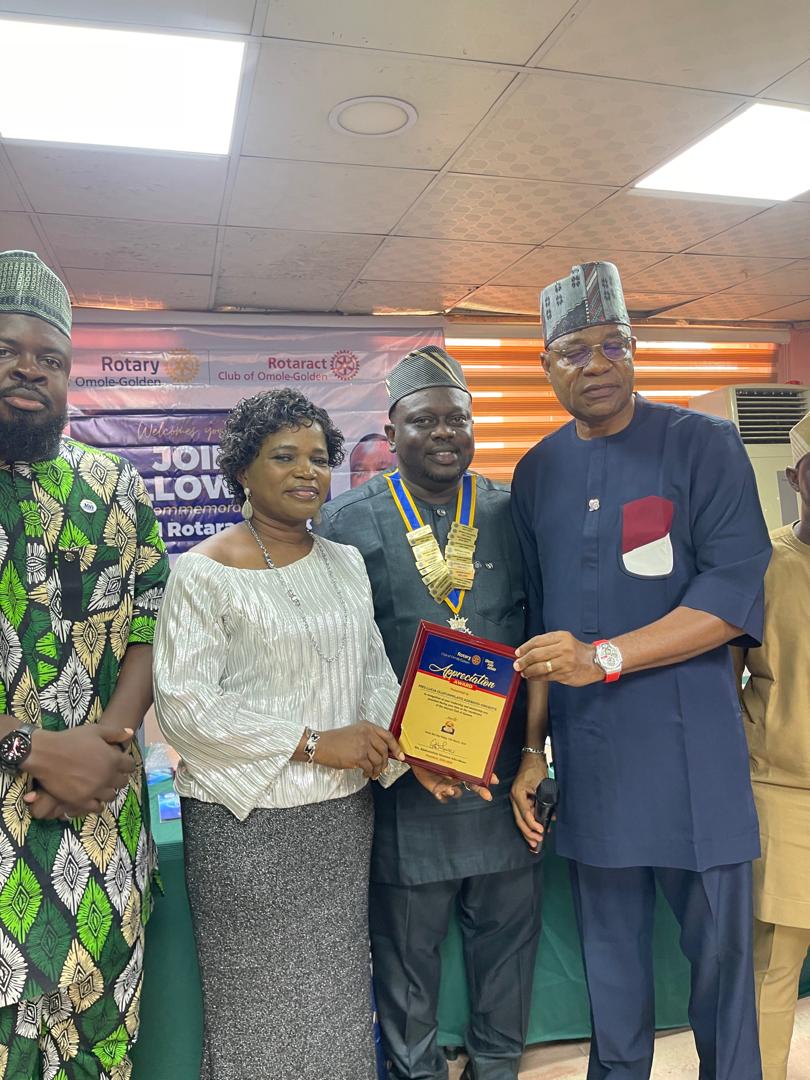 Rotary Club of Omole-Golden tweet media