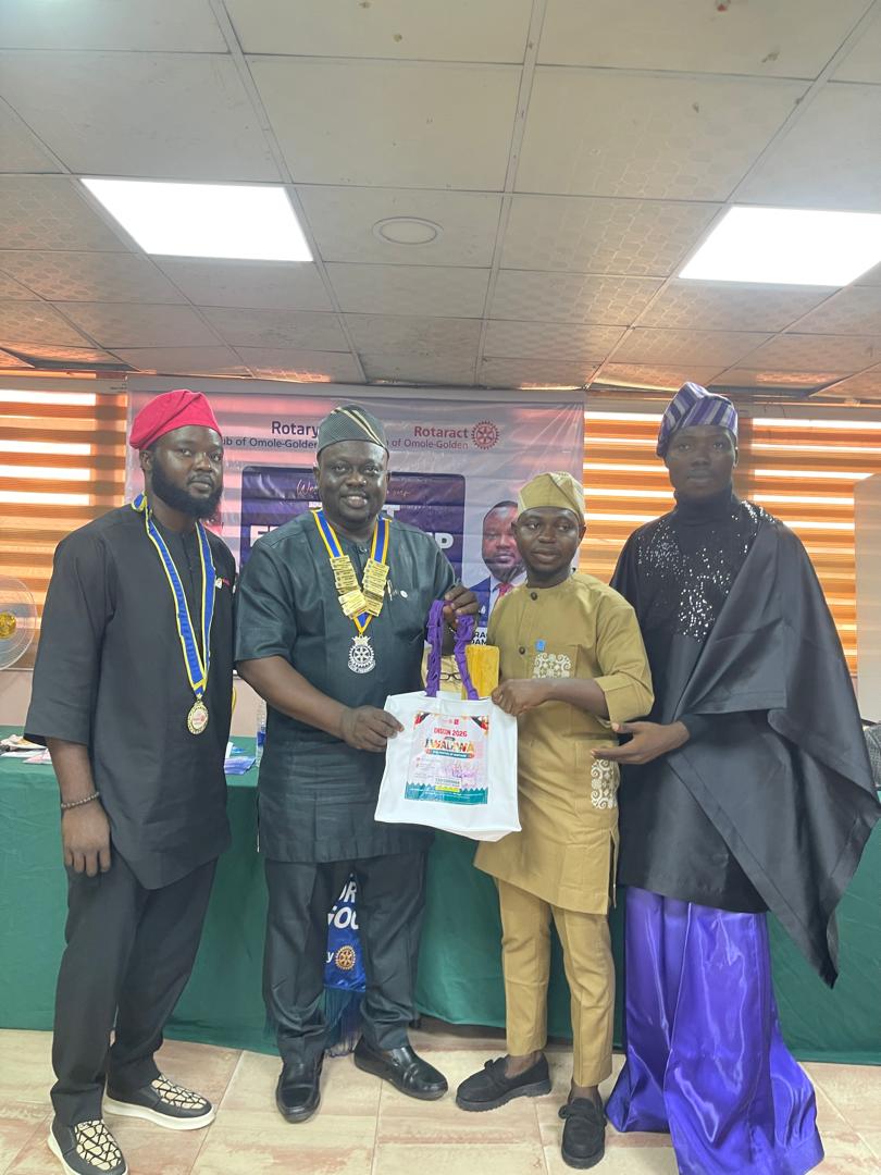 Rotary Club of Omole-Golden tweet media