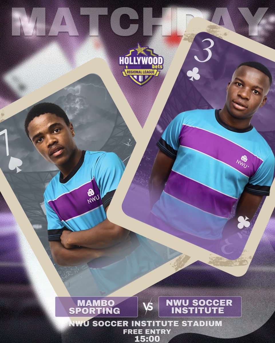 Regional Hollywood bets day 😤: Mambo Sporting against NWU SI

#NWUEagles #NobleByBirth