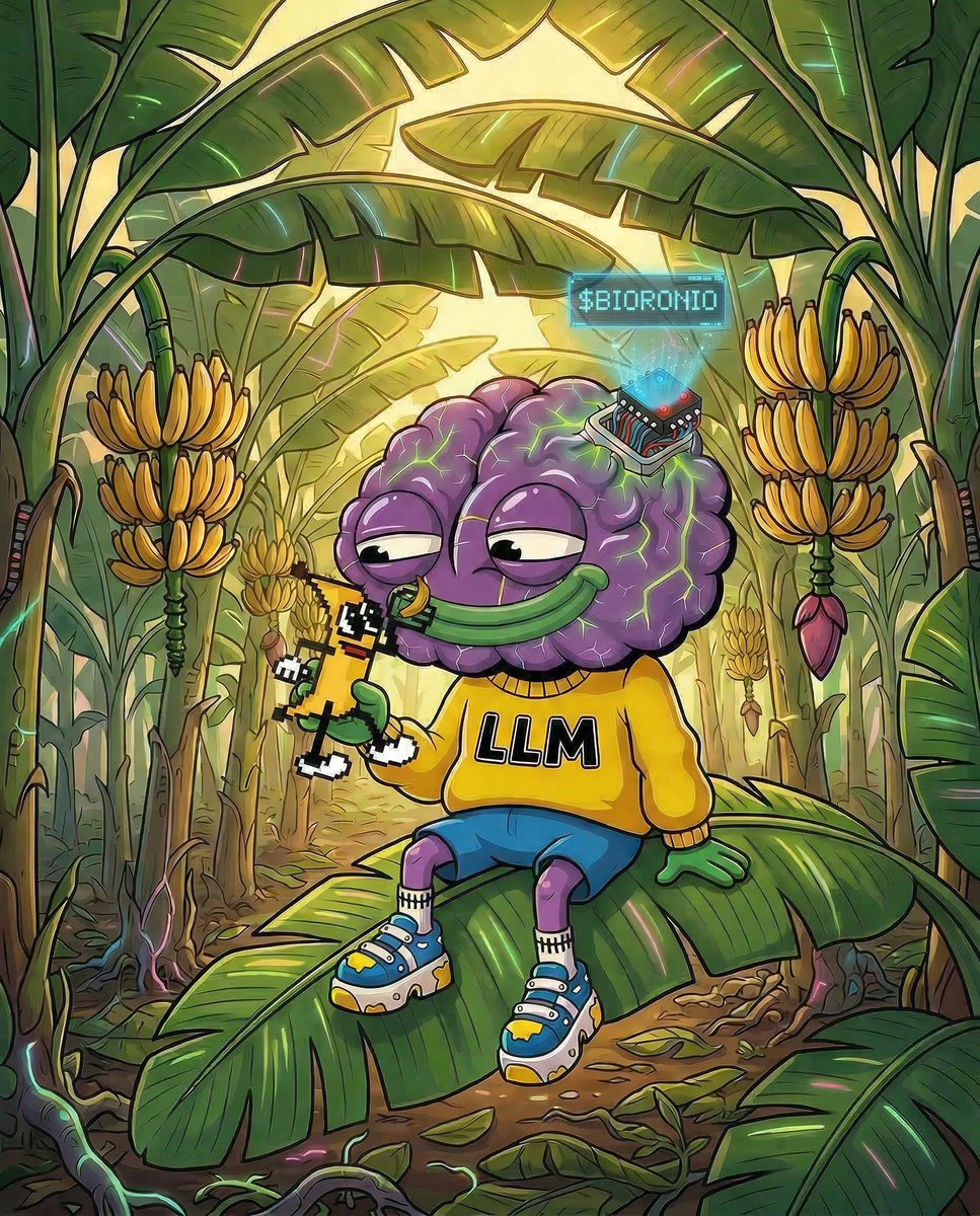 bioronio's tweet photo. @BananaS31_bsc My posts: 47 likes after 3 days
BANANA: 47k in 3 hours  Difference between me and her?
She came without a peel…
and I?
Born without banana 😭 https://t.co/m6fy0GDnKP