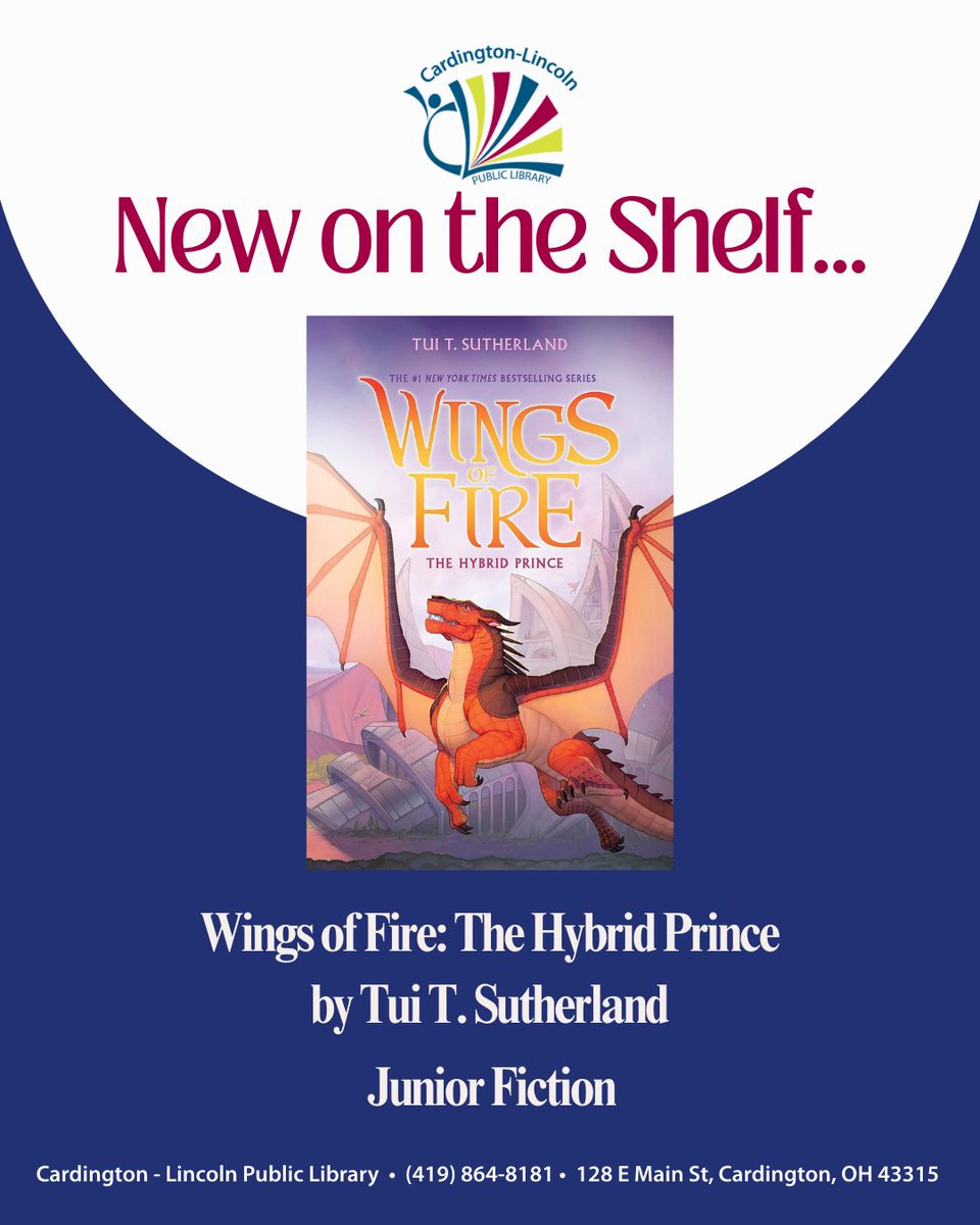 Cardington Lincoln Public Library tweet media