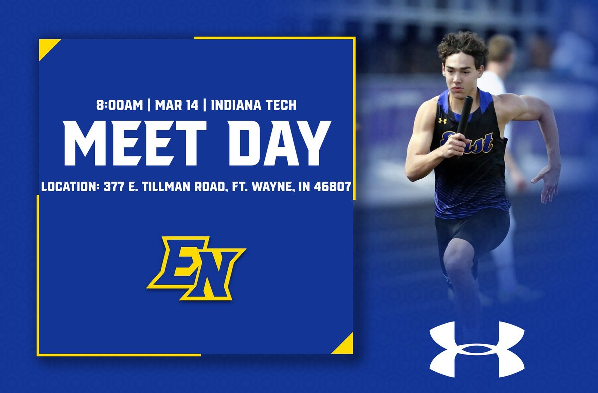 ENBoysTrack's tweet photo. First meet of the season!

📍 377 E. Tillman Road, Fort Wayne
⏰ 8:00am
📱 live results - https://t.co/djBVNqxLtY https://t.co/28KU9ZmiV6