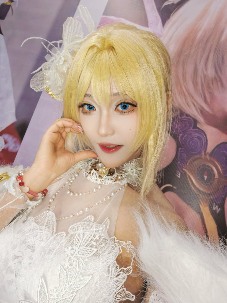 ybbms20000101's tweet image. 2026.3.14 hangzhou
🤍🤍🤍🤍🤍🤍
또 중국 코믹스&amp;amp;애니메이션 행사에서 민바오를 만났어요! 오늘 잔다르크 정말 너무 예뻐요! 민바오 완전 좋아해요! 다음에 또 만나요!💕💕💕💕💕💕
오늘 뽑은 꼬마 본부 좀 저랑 공유해 주실래요?
@Yoonmin_cos 
#碧蓝航线 #cosplay #Azur #hangzhou