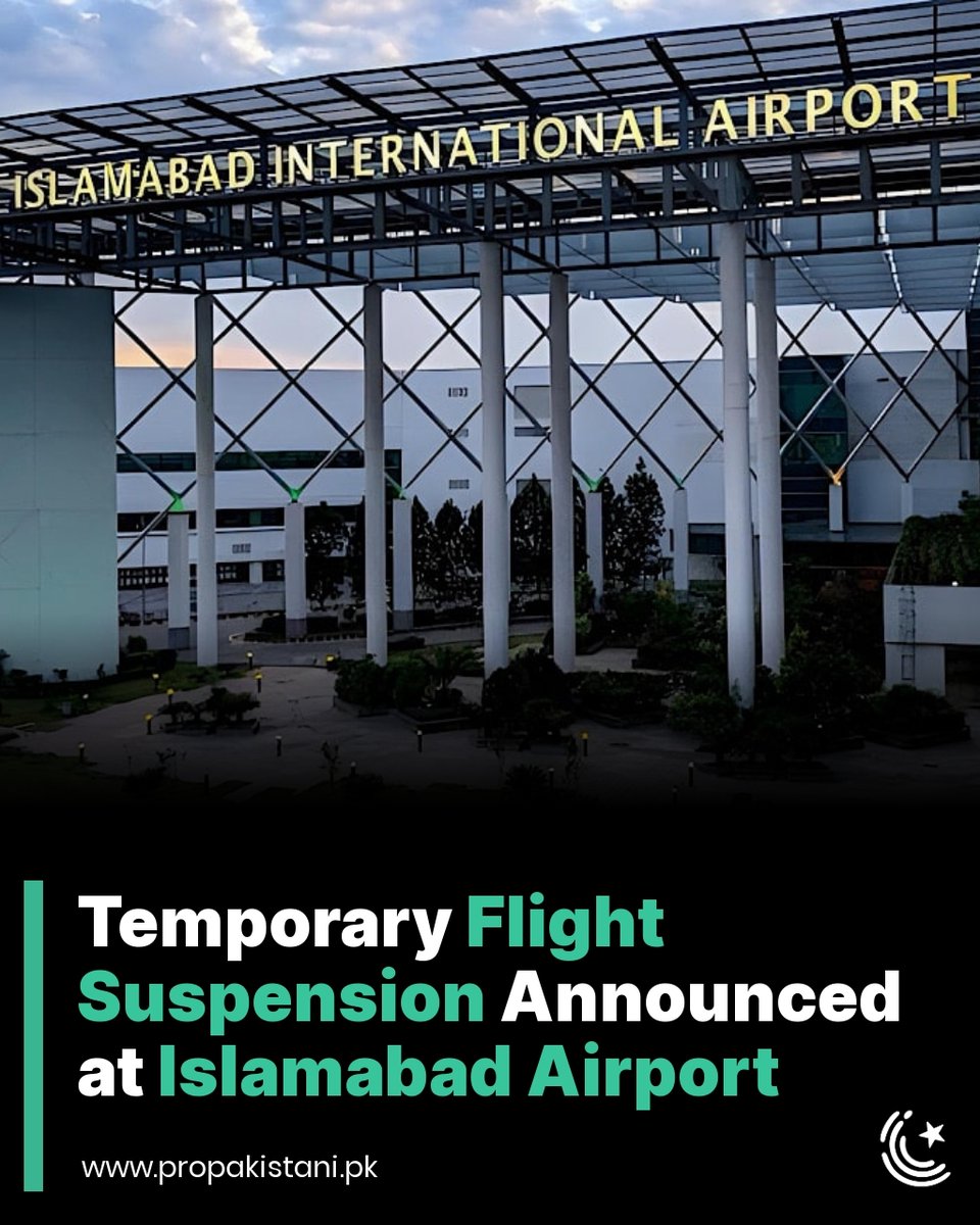 PIA flight operations during Islamabad flight suspension