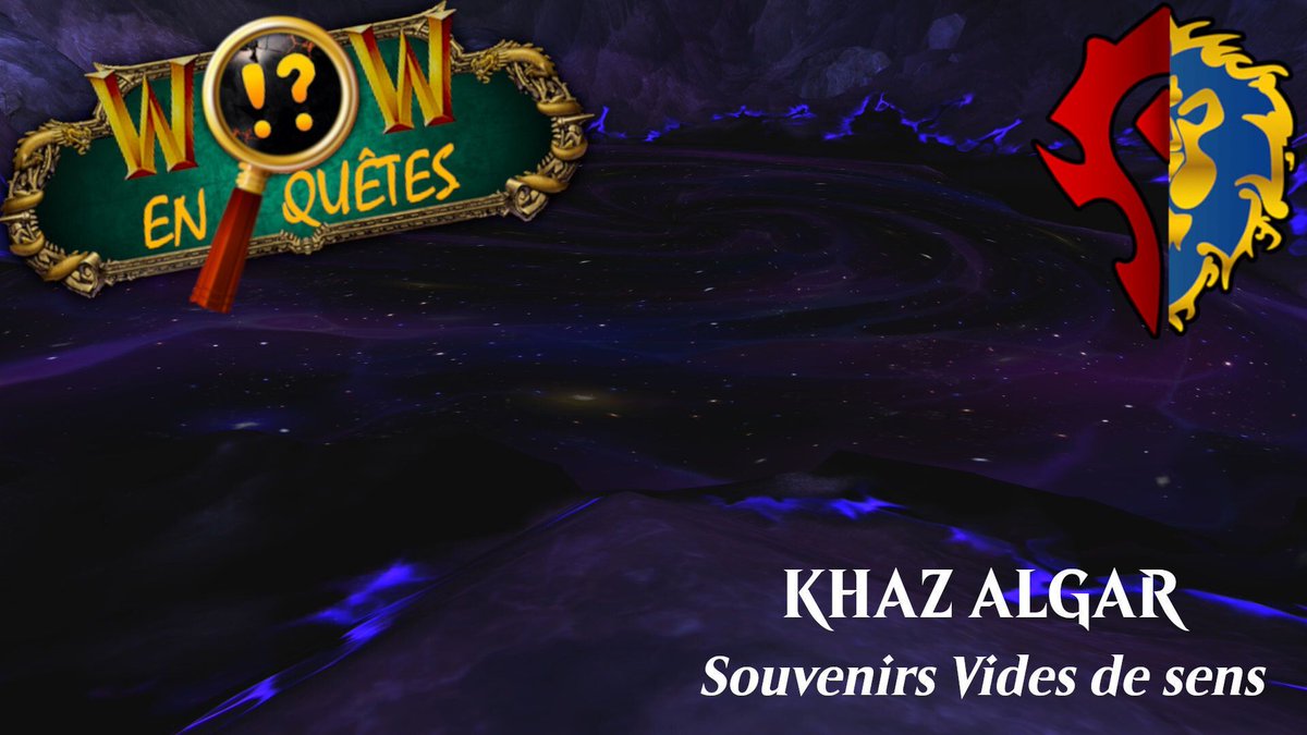 Nykhret's tweet image. Nouvelle vidéo en ligne !
Aujourd'hui, nous découvrons la seconde partie des quêtes de la messagère, prélude de l'extension The War Within
youtu.be/FVJZq7bhgdY 

#WorldOfWarcraft #YouTube #TheWarWithin #Xalatath #Dalaran