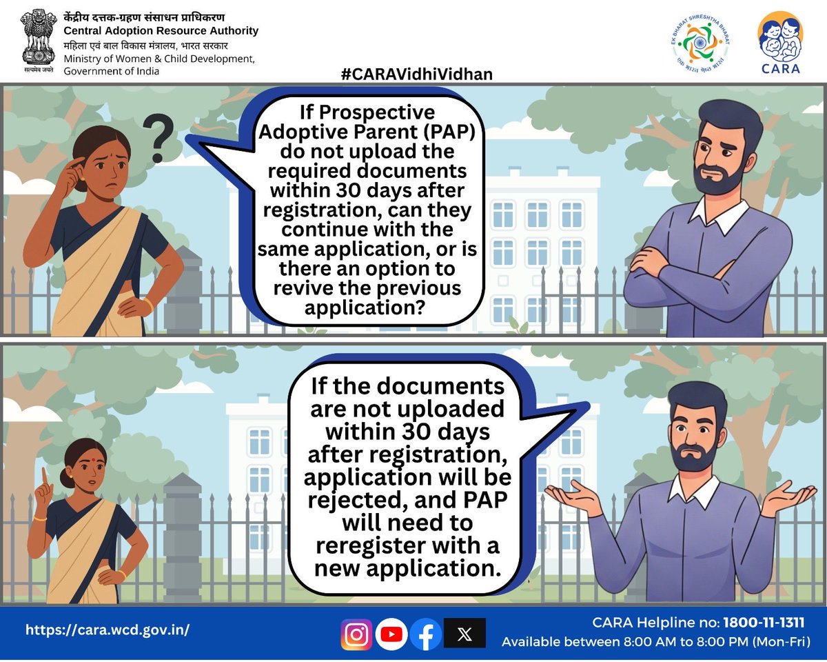 Central Adoption Resource Authority, MWCD, GOI tweet media