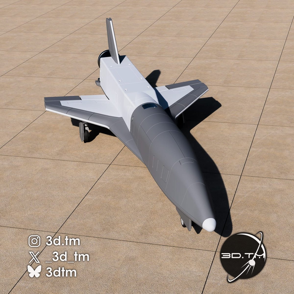 _3d_tm's tweet photo. X-34 spaceplane. A side-by-side of my model render and the original photo by NASA/Tony Landis. Matching between render and real one could be better but is close enough for the moment. Complete 3D printed model of this one to be completed soon.
#spaceplane #NASA #X34 #3dprinting https://t.co/tvaSnbES04