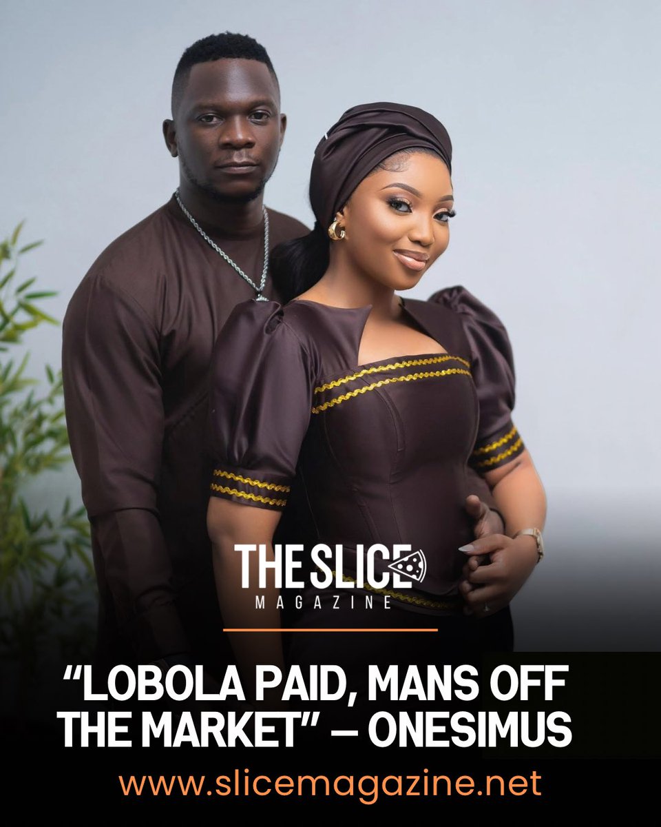 “Lobola paid, mans off the market,” — Onesimus 🤩