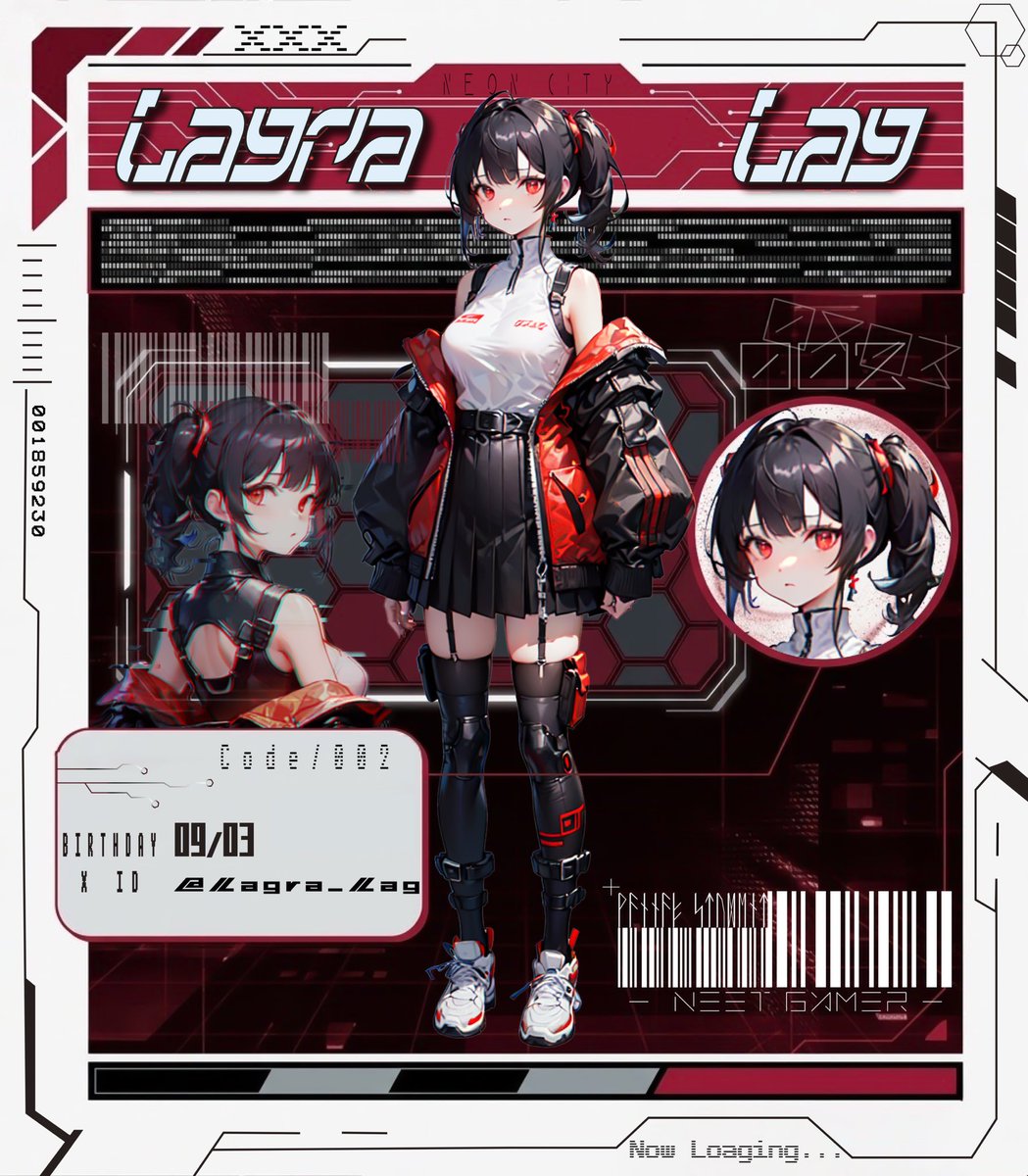 らぐら らぐ 🔗 🖤 新人VTuber tweet media