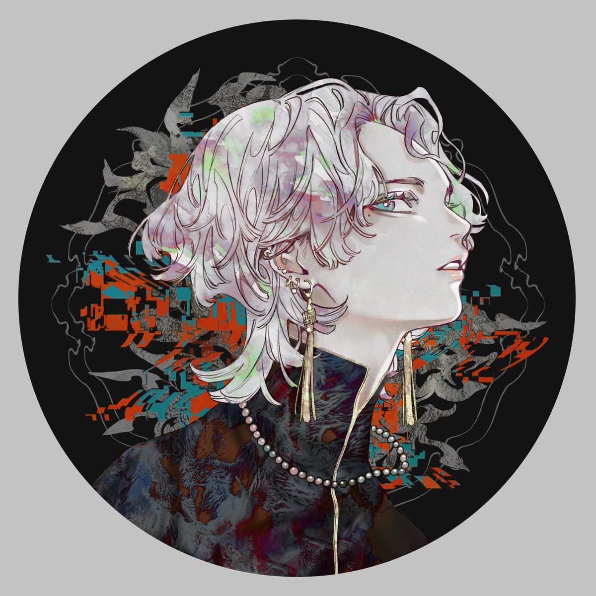 「Chladni figure」|孳々のイラスト