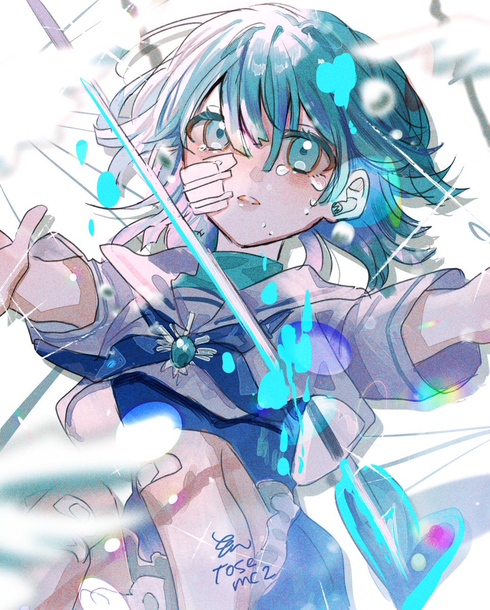 恋をしていた🫧🕊️

 #Adoart #永遠のあくる日